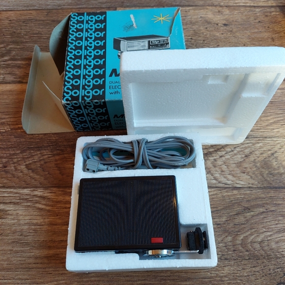 Soligar Electronic Flash Unit MK-88 Original Box Dual Range Gold Tube - Picture 3 of 8